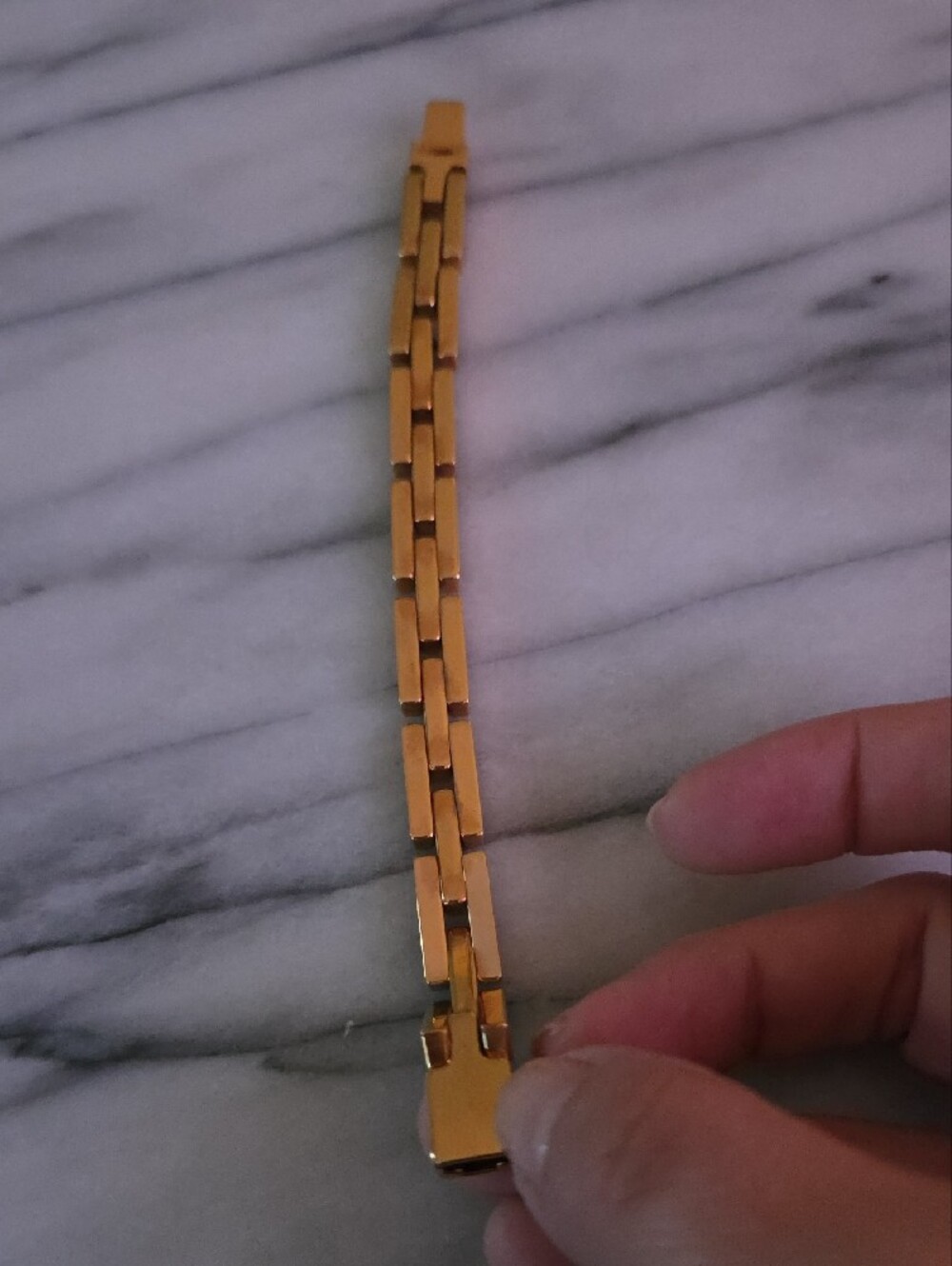 Prada Orange And Gold Link Bracelet - Picture 10 of 15